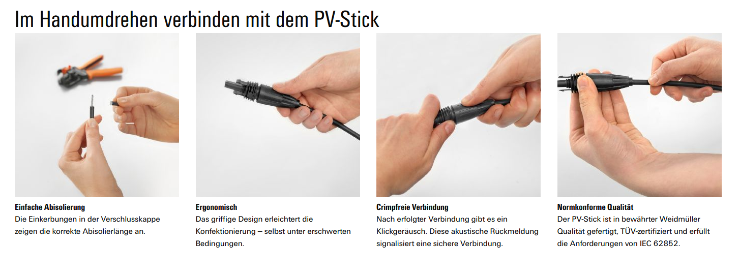PV Stecker Weidmüller Bild 3
